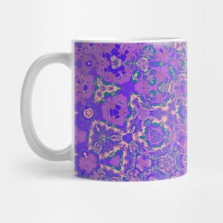 Groovy Colorful Boho Hippie Trippy Kaleidoscope Abstract Digital Art Mug